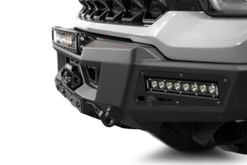 Chevrolet Silverado 2500 Front Bumper - Addictive Desert Designs - Phantom Winch - Hammer Black - 2024+